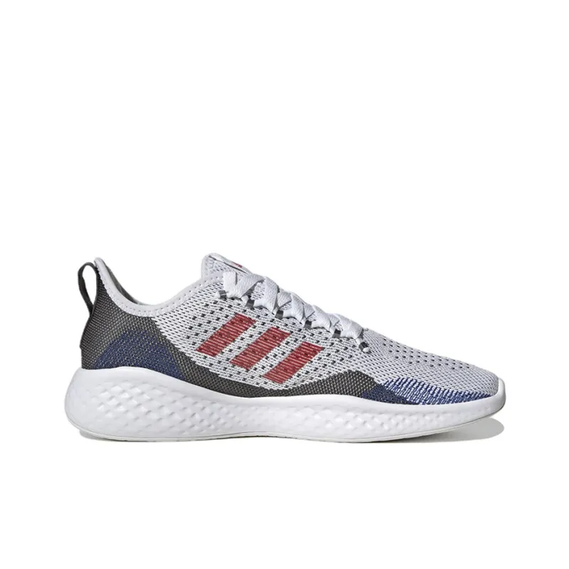 Adidas Fluidflow 2.0 Running Shoes 'White / Vivid Red'-1