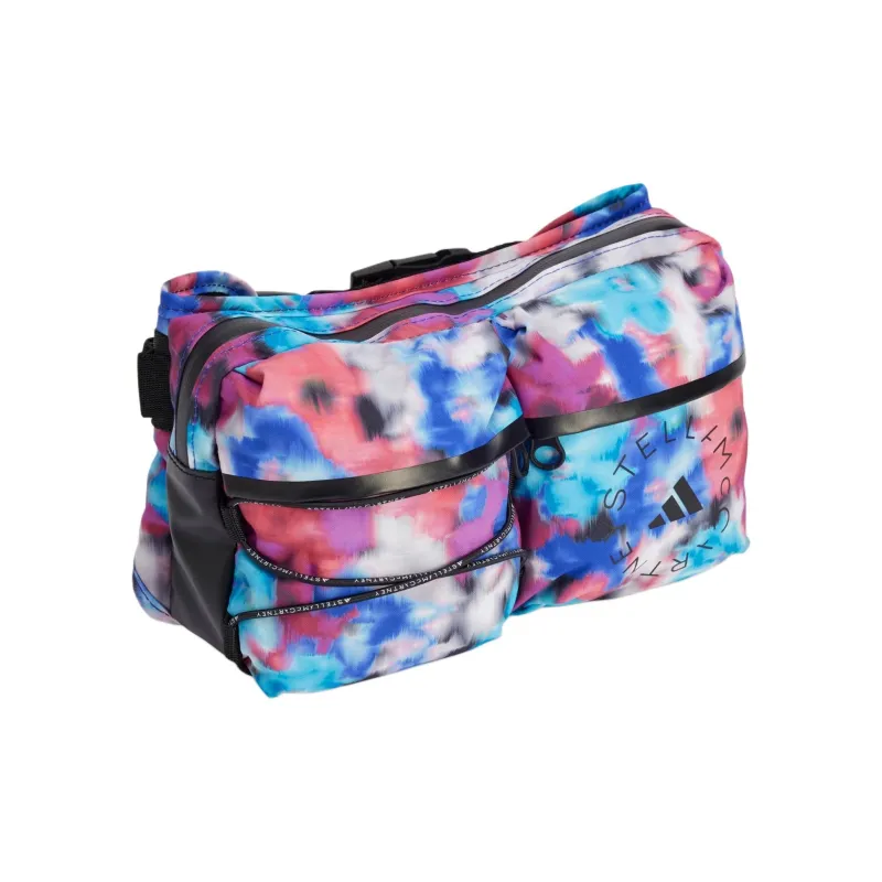 Adidas Stella McCartney Collaboration Recycled Polyester Fanny Pack Regular Women's Blue Pink-1