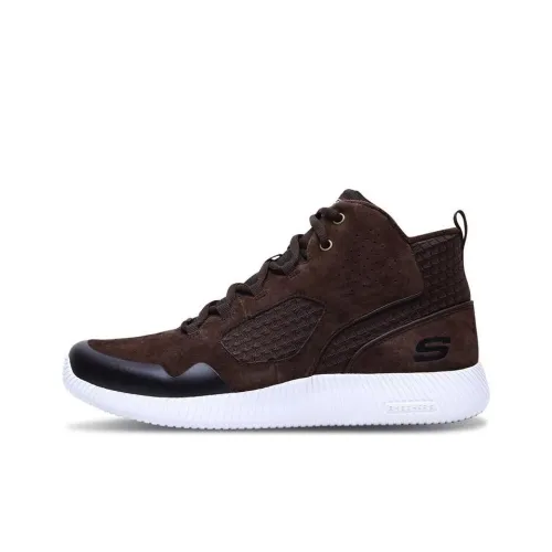 Skechers Depth Charge Casual Shoes Men Mid-Top Chocolate