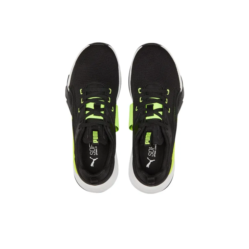 PUMA Zora Anti-Slip And Wear-Resistant Breathable Low-Top Sports Casual Shoes Women's Black Cyan-3