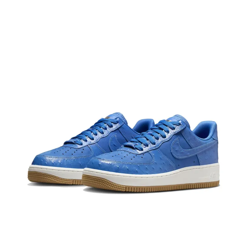Nike Air Force 1 Low '07 Lx Blue Ostrich Women's-2