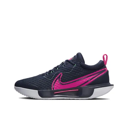 Nike Court Zoom Pro Tennis Shoes Men Low-Top Black/Pink