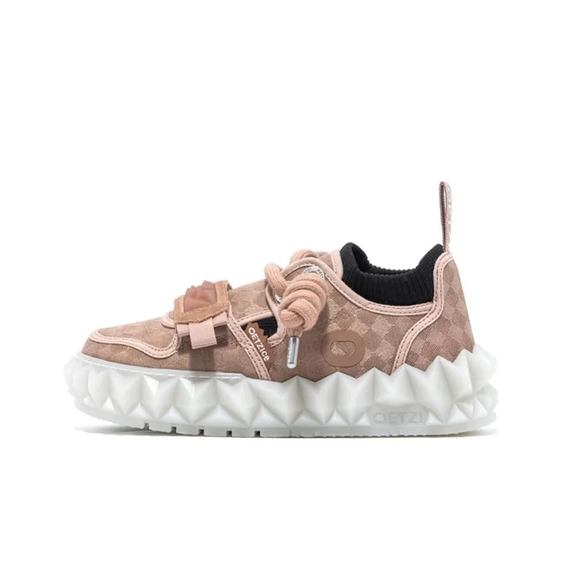 OETZI Ice Mountain Series 11 Low Top Casual Shoes Women's Dark Pink-0