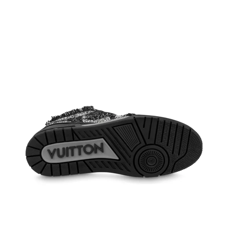 LOUIS VUITTON Skate Trainer Black Swarovski Monogran - POIZON LOUIS VUITTON Skate Trainer Black Swarovski Monogran - POIZON