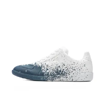 Maison Margiela Replica Stylish Skateboarding Shoes Men's White Blue