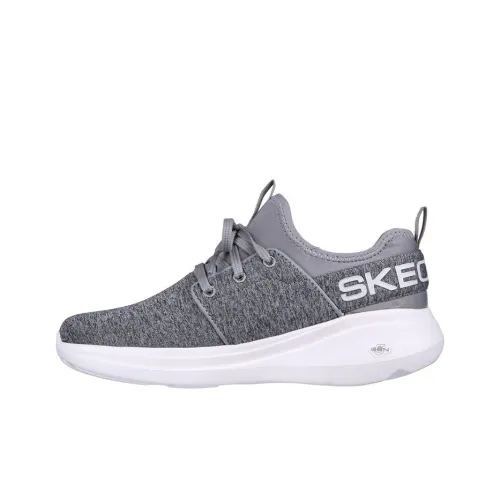 Skechers GO RUN Series Casual Shoes Women's Low-Top Gray/White