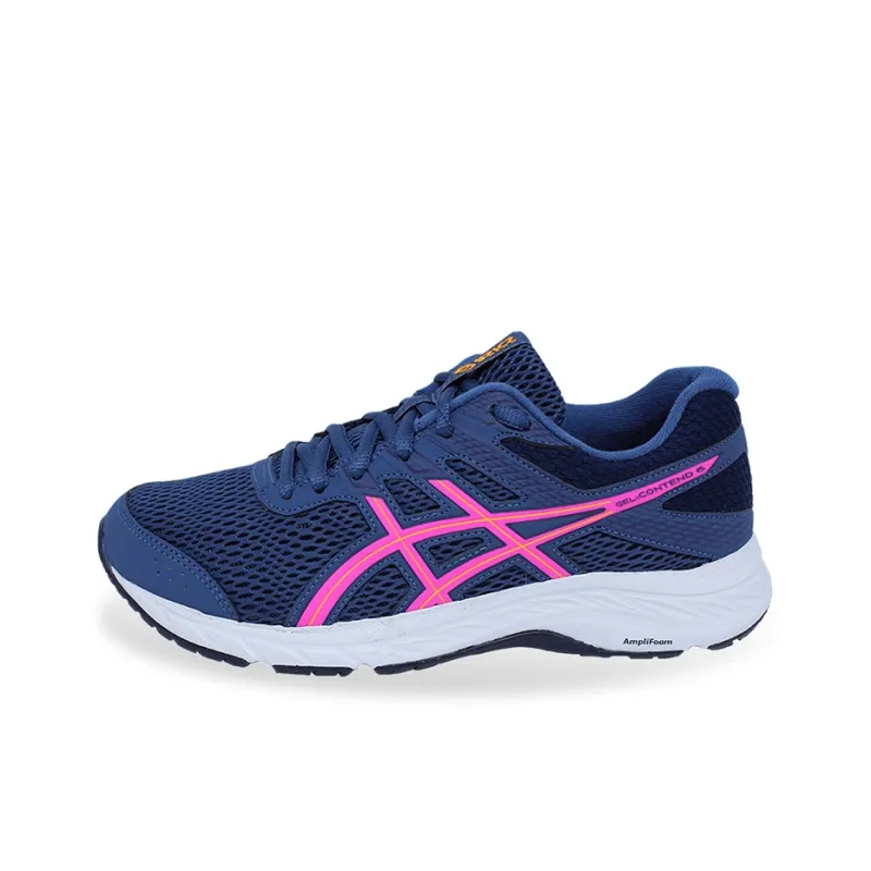 Asics Gel-Contend 6 Running Shoes Women's Low-Top Blue/Pink-0
