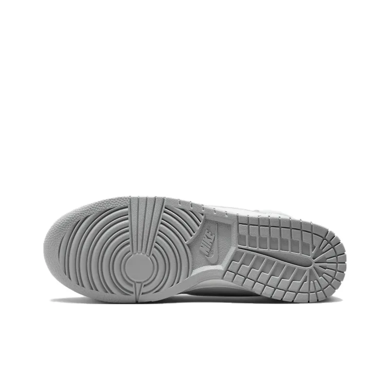 Nike Dunk High Airbrush Swoosh White Wolf Grey-5