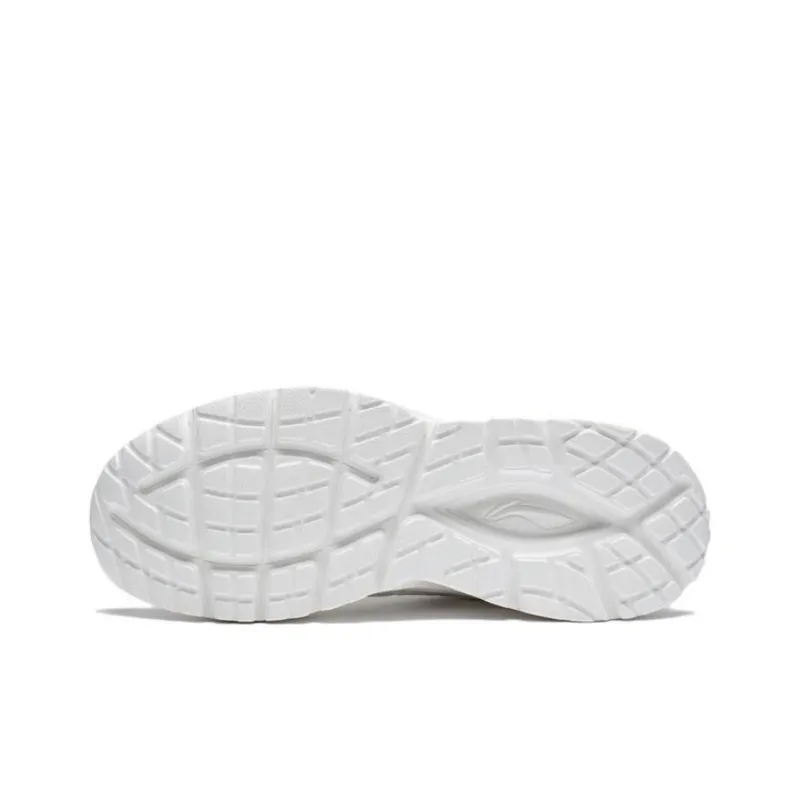 LiNing EazGo Easy Comfort Soft Durable Breathable Low Top Running Shoes Women's White-4