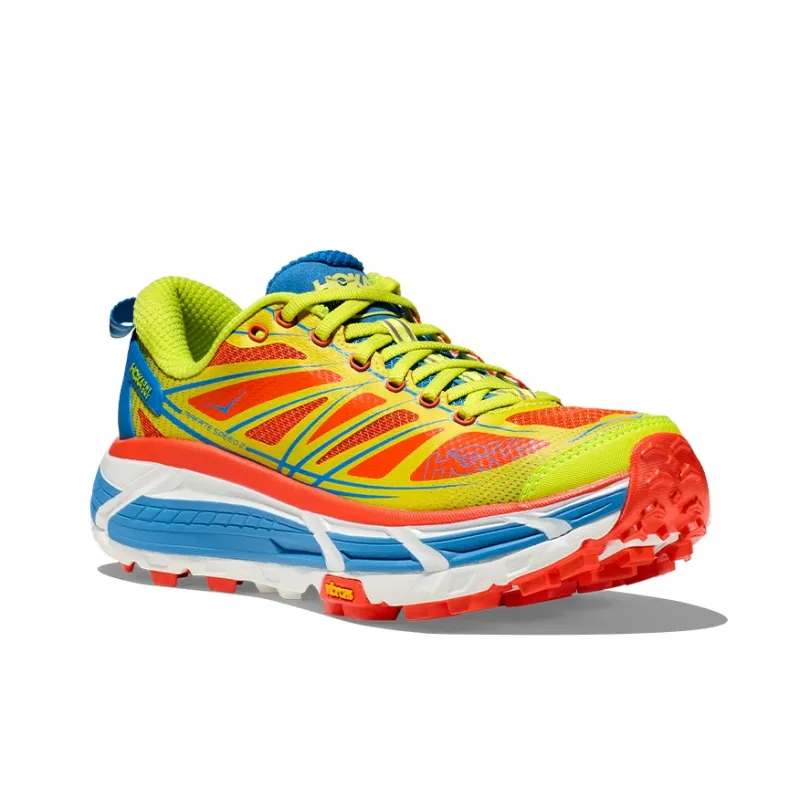 HOKA ONE ONE Mafate Speed 2 Flame Evening Primrose-2