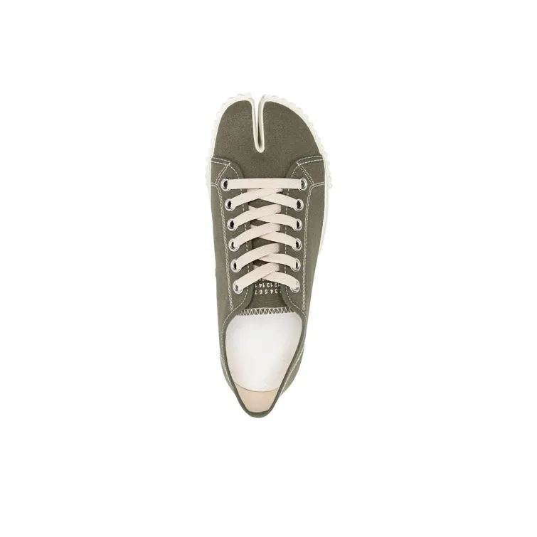 Maison Margiela Tabi Low Top Olive Women's-4