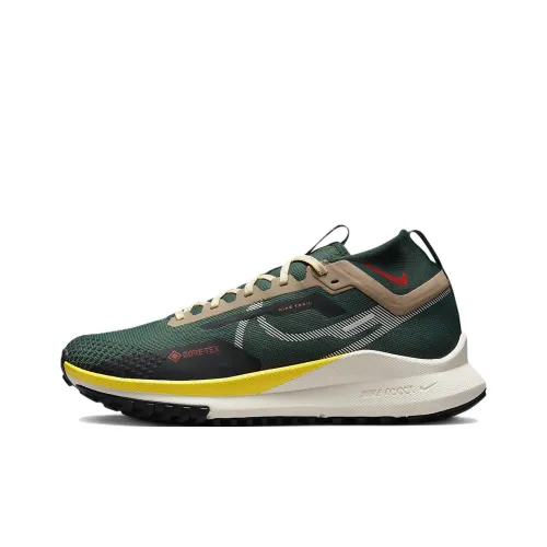 Nike React Pegasus Trail 4 Gore-Tex Noble Green Picante Red