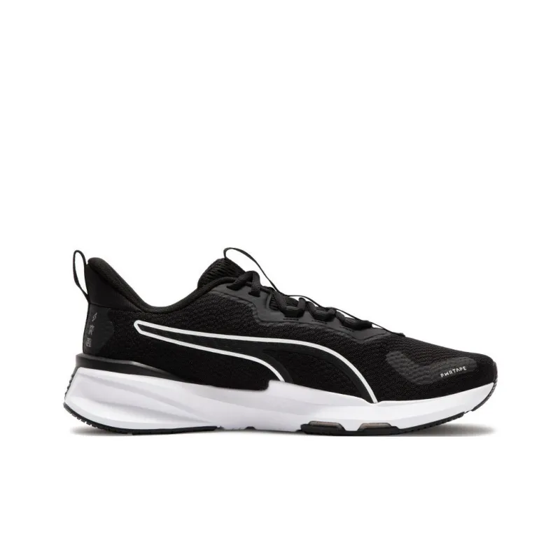 PUMA Pwrframe Tr 2 Anti Slip Wear Resistant Low Top Training Shoes Black White-1