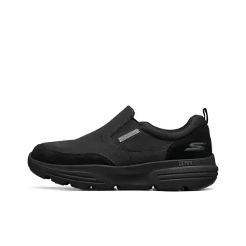 Skechers Go Walk Outdoor Relaxed Fit Cushioning Anti-Slip And Wear-Resistant Low-Top Sports Casual Shoes All Black