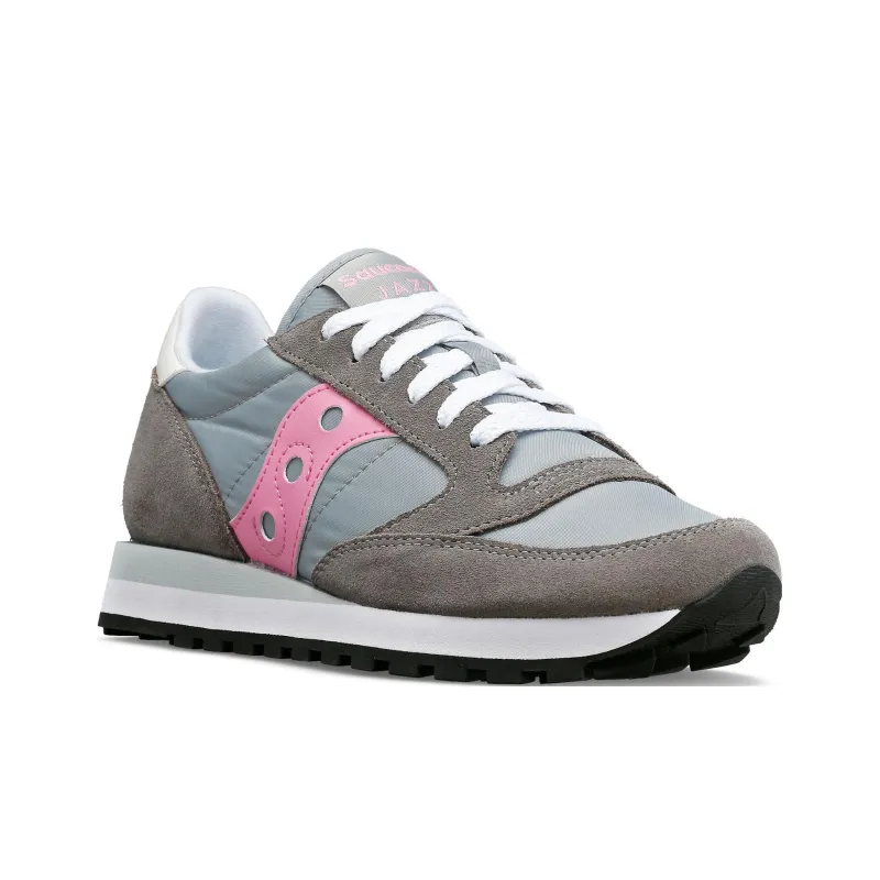 saucony Women's Jazz Original 'Grey Pink'-2