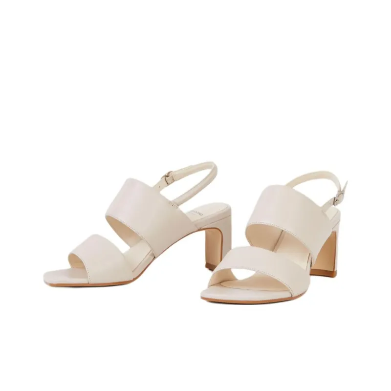 VAGABOND SHOEMAKERS Luisa Strap Sandals 7.6cm Women's Ecru-2