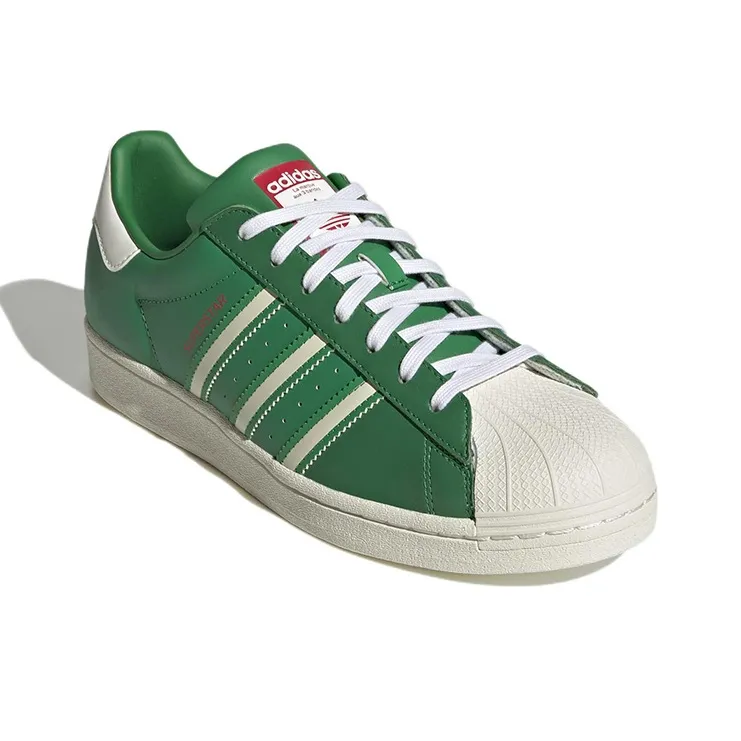 Adidas Superstar 'Green Off White'-2