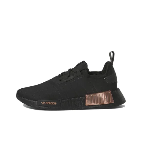 Adidas NMD R1 Core Black Rose Gold Metallic Women's