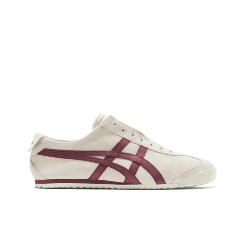 Onitsuka Tiger Mexico 66 Slip On Birch/Dark Cherry-1