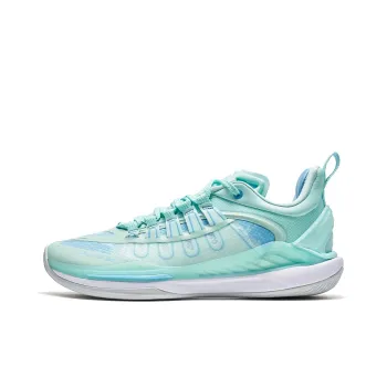 XTEP Light Feather 4th Generation   V2 Anti Slip Wear Resistant Low Top Basketball Shoes Men's Blue