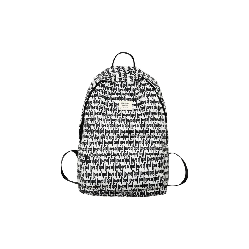 Debecca Nylon Fabric Backpack Regular Unisex Multicolor-9