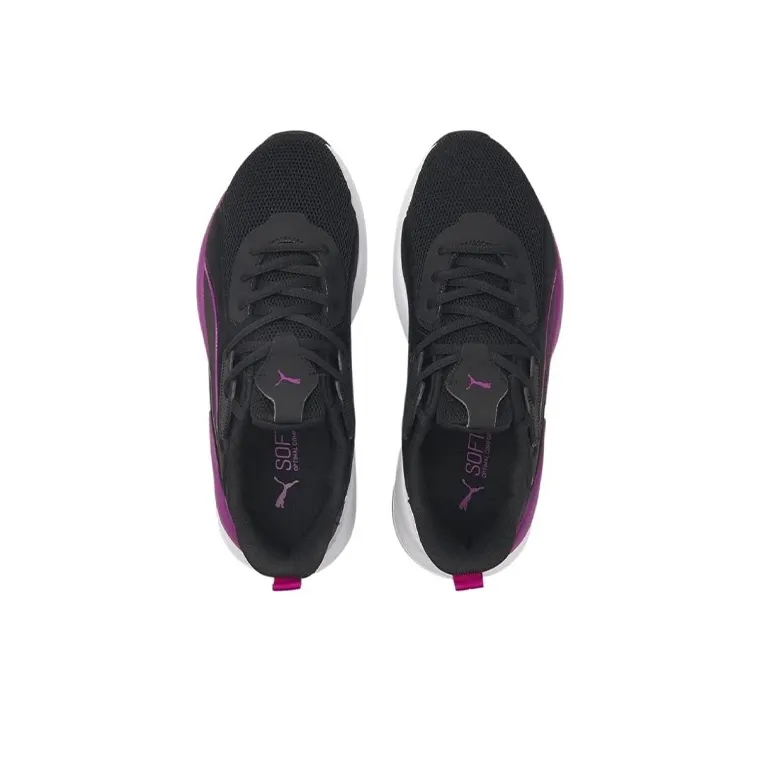 PUMA Softride Premier Para Low-Top Running Shoes Women's Black Purple-1