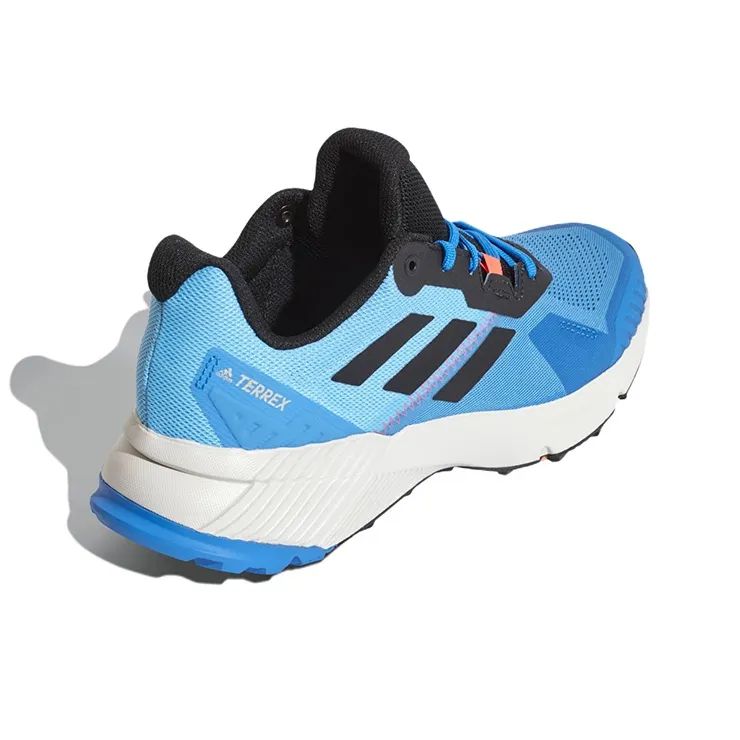 Adidas Terrex Soulstride Wear-resistant And Lightweight Low-Top Running Shoes Men's Blue White-3