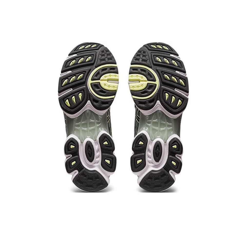 Asics Gel-Nimbus 9 Black Green Yellow Silver - POIZON