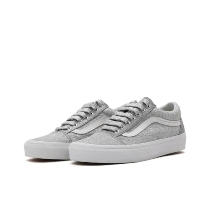 Vans Old Skool Lurex Glitter 'Silver'-2