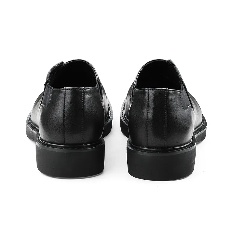 HANQIAORIJI Special shaped Series Casual Shoes 3cm Unisex Black-4