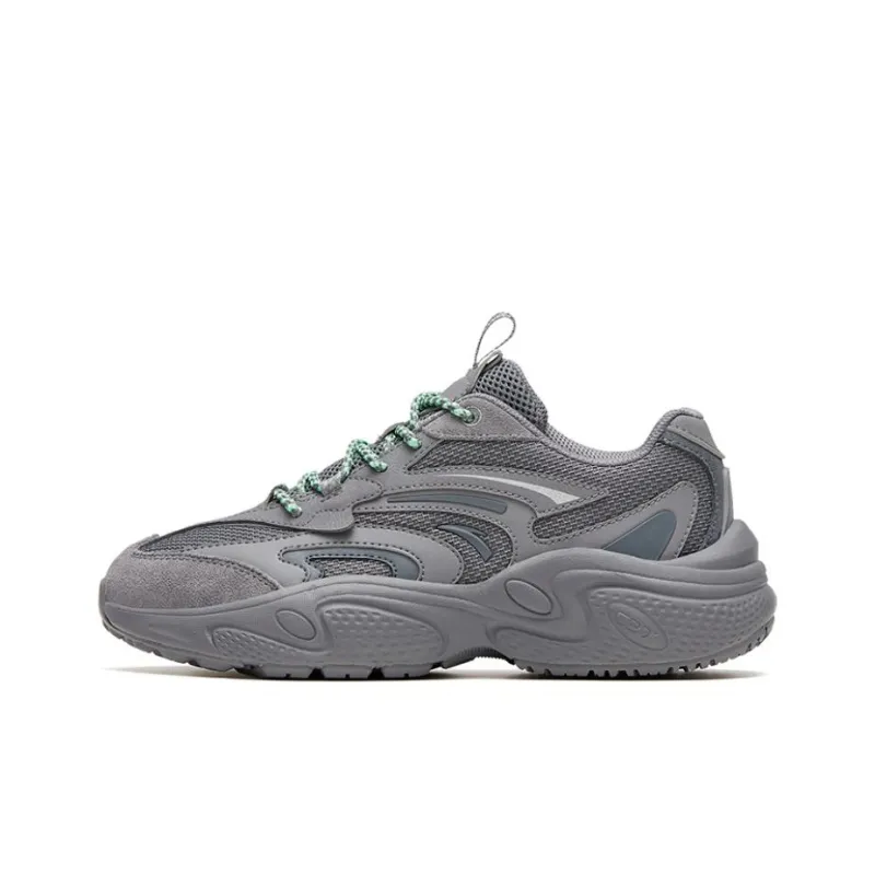 Anta Life Collection C37 Cushioning Anti Slip And Wear Resistant Low Top Sports Casual Shoes Women's Gray-0