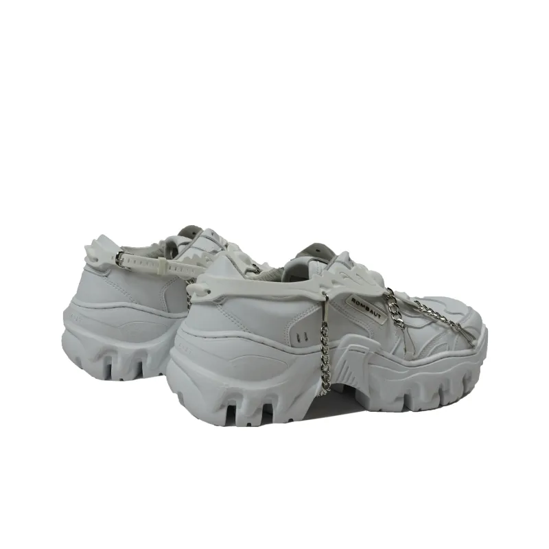 ROMBAUT Boccaccio Low-Top Sports Casual Shoes Unisex White-3