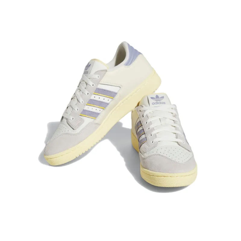 Adidas Centennial 85 Low Crystal White Silver Violet-2