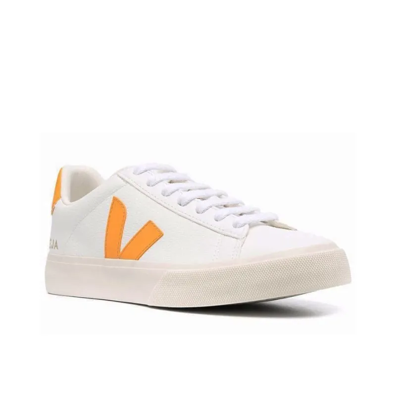 VEJA Campo Campo Chromefree Lace Up 'White Yellow'-1