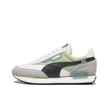 PUMA Future Rider Play On Wear-Resistant Low-Top Casual Shoes Men's White Green