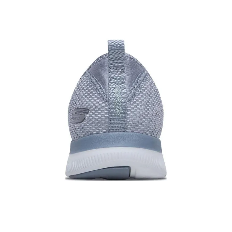 Skechers Flex Appeal 2.0 Non-slip Wear-resistant Shock Absorption Low-Top Sports Casual Shoes Women's Blue-3