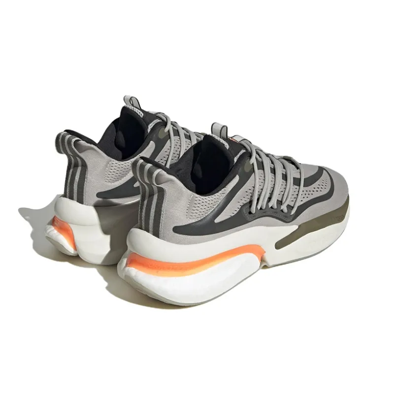 Adidas Alphaboost V1 Shoes 'Metal Grey / Screaming Orange'-3