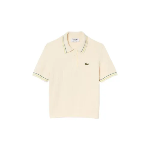 LACOSTE Polo Shirts Women's White