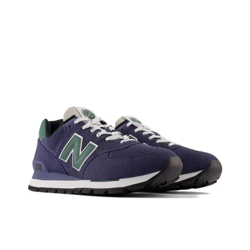 New Balance 574 Rugged 'Navy Green'-2