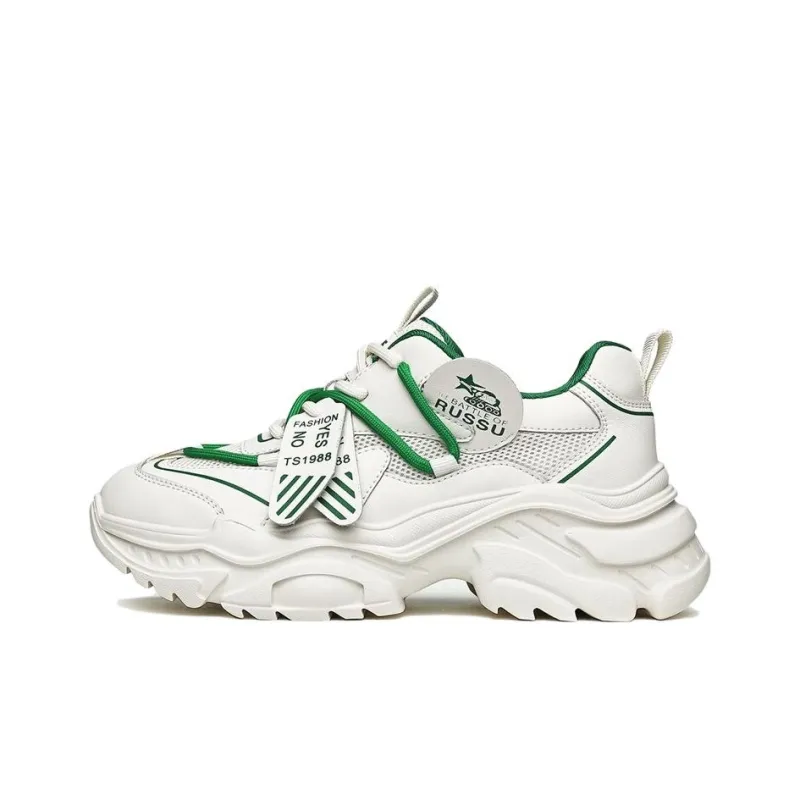 Mulinsen Abrasion Resistant Low Top Chunky Sneakers Women's-0