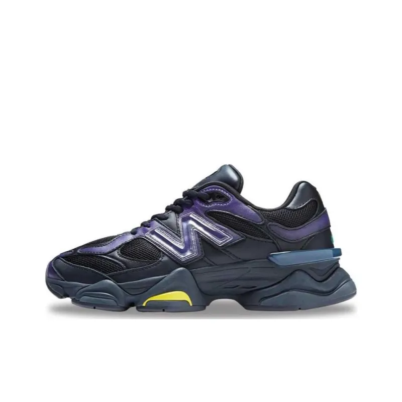 Mowalola New Balance NB 9060 Cushioned Slip Resistant Abrasion Resistant Low Top Sports Casual Shoes Unisex Purple-0