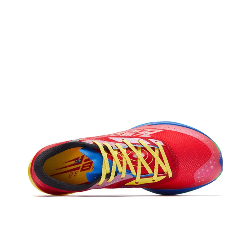 QIAODAN F\PB3.0 Cushioning Wear Resistant Low Top Running Shoes Men's Red Yellow-1