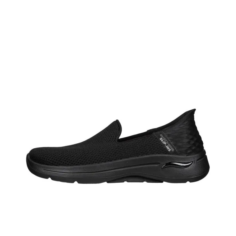 Skechers Go Walk Arch Fit Casual Shoes Women's Low Top Black/White-0