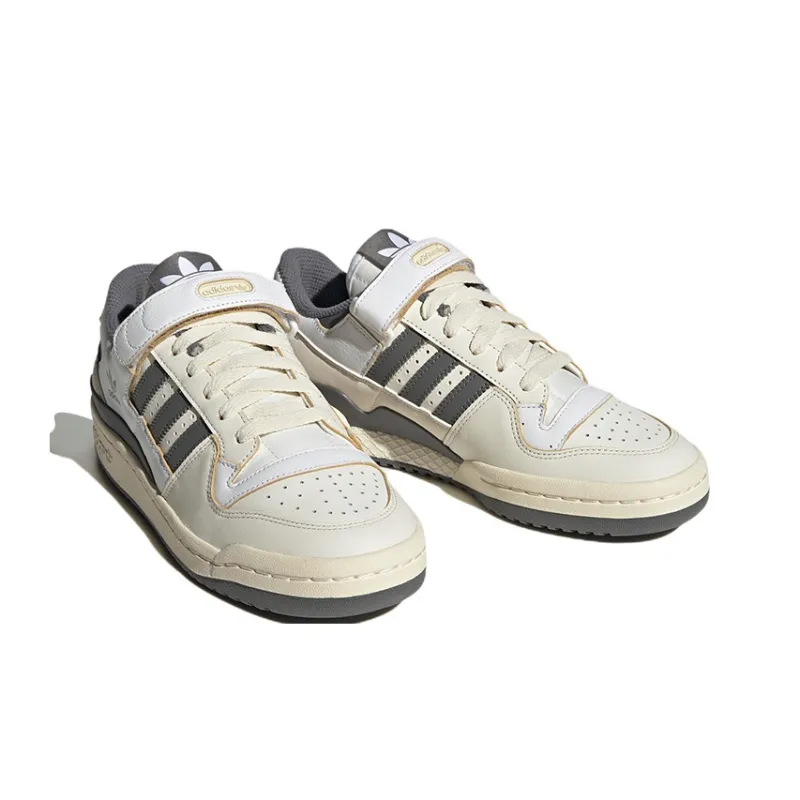 Adidas Forum 84 Low Off White Silver Pebble Women's-2