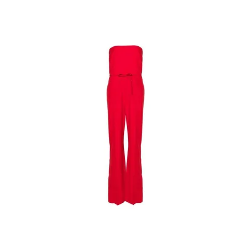 Valentino Jumpsuits Women's Deep Red