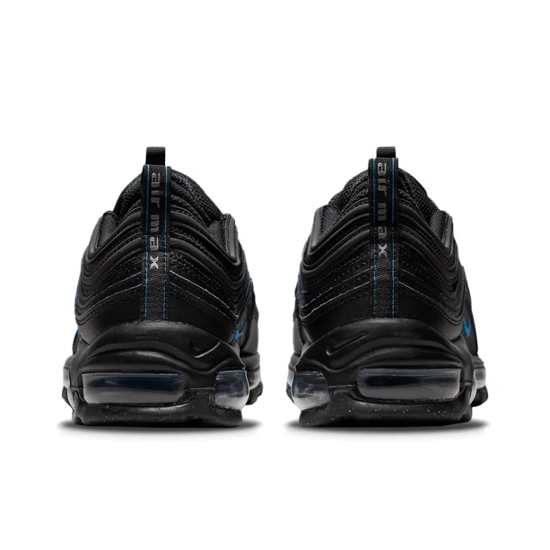Nike Air Max 97 Black Dark Marina Blue-4