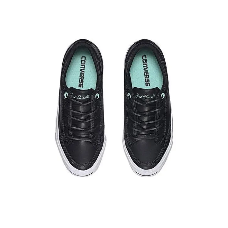 Converse Jack Purcell 2 Slip Resistant, Abrasion Resistant, Lightweight Low Top Skateboard Shoes Unisex Black-2