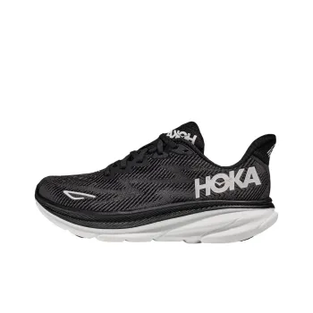 HOKA ONE ONE Clifton 9 2E Wide 'Black White'