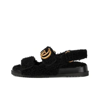 GUCCI Beach Sandals Women's Black