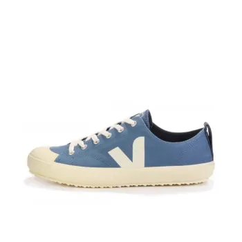 VEJA Nova Canvas Stylish Skateboarding Shoes Unisex Dark Blue
